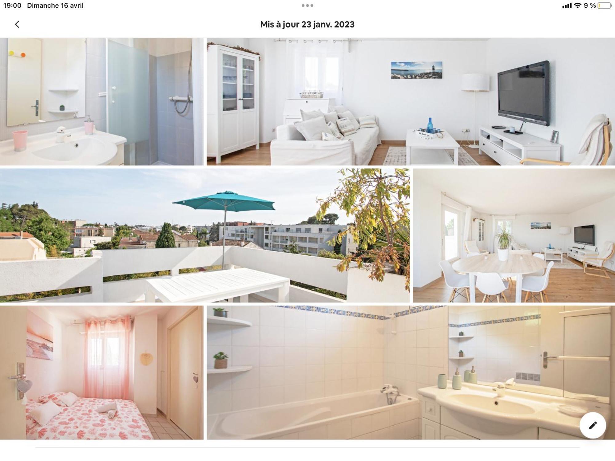 דירות מונפלייה Duplex Toit Terrasse Vue Panoramique מראה חיצוני תמונה